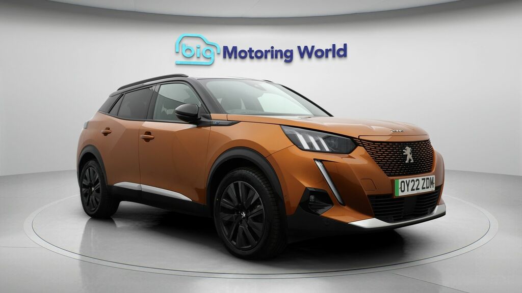 Peugeot e-2008 Gt Premium Orange