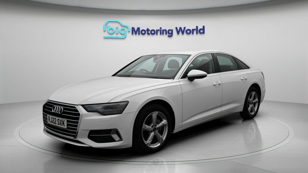 Audi A6 Saloon Sport White #3