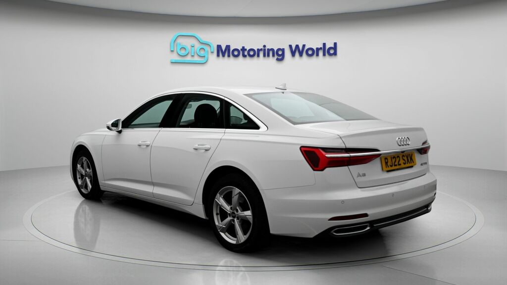 Audi A6 Saloon Sport White #5