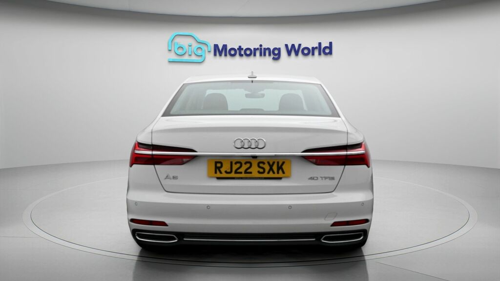 Audi A6 Saloon Sport White #6