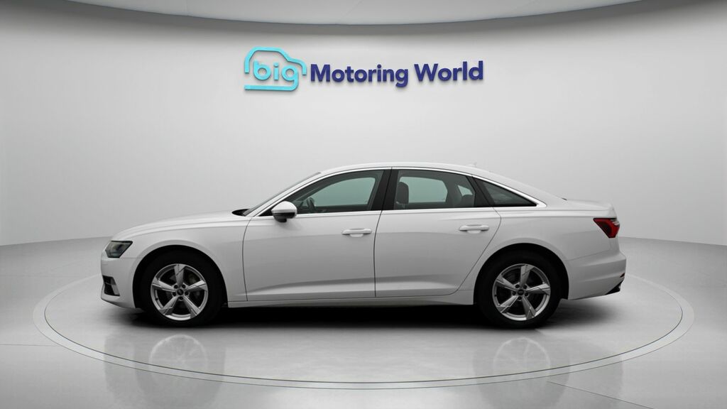 Audi A6 Saloon Sport White #4