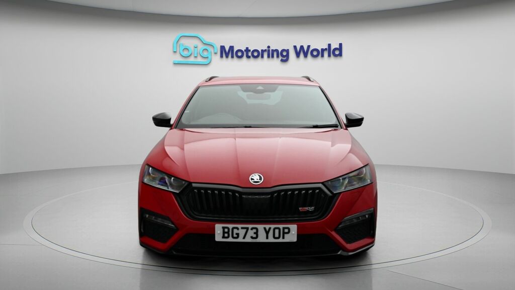 Skoda Octavia Vrs BG73YOP Red #2