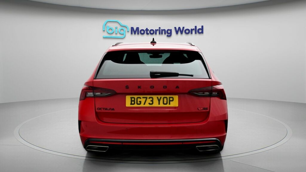 Skoda Octavia Vrs BG73YOP Red #6