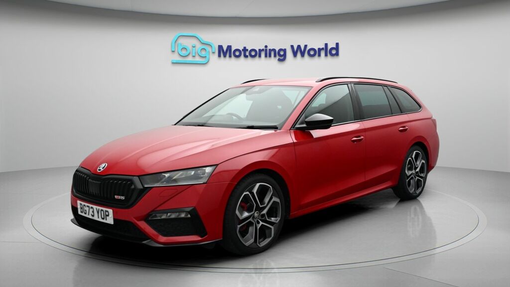 Skoda Octavia Vrs BG73YOP Red #3