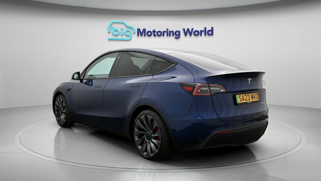 Tesla Model Y Performance Blue #5