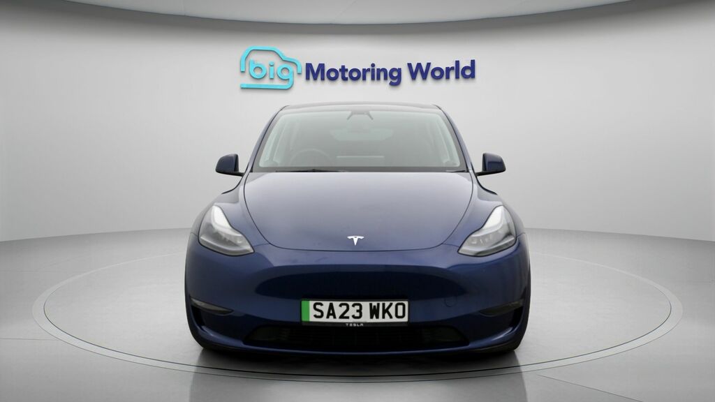 Tesla Model Y Performance Blue #2