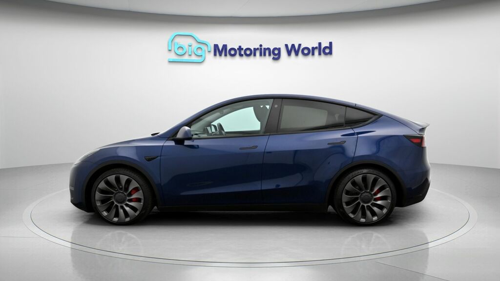 Tesla Model Y Performance Blue #4