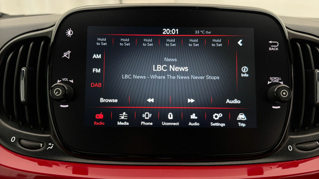 Fiat 500 87Kw Red 42Kwh Black #10