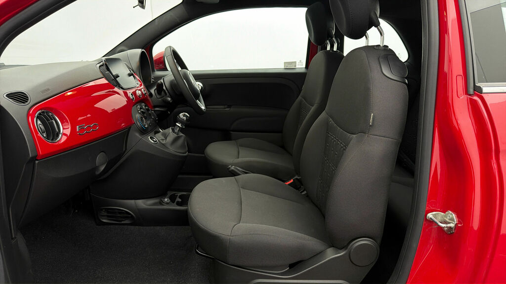 Fiat 500 87Kw Red 42Kwh Black #13