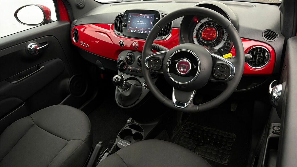 Fiat 500 87Kw Red 42Kwh Black #9