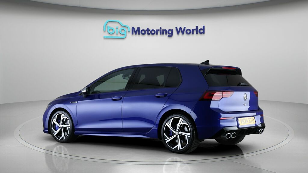 Volkswagen Golf R Blue #5