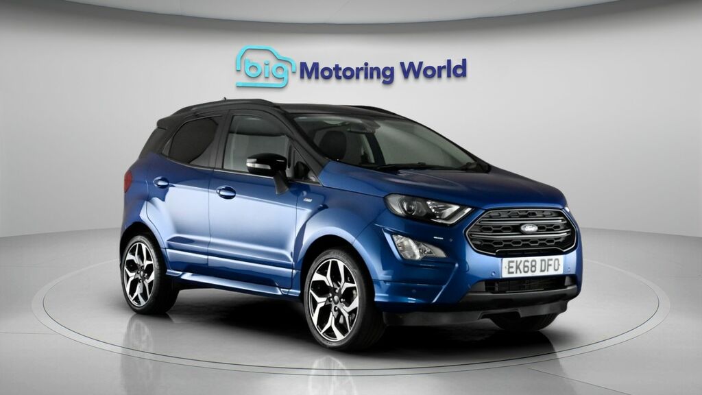 Ford Ecosport St-line Blue