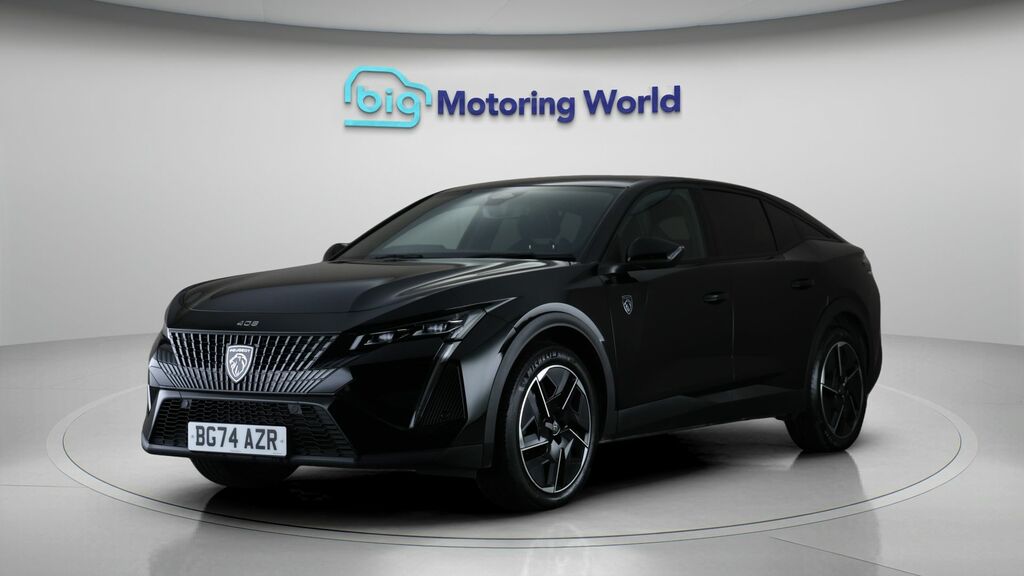 Peugeot 408 Gt Black #3