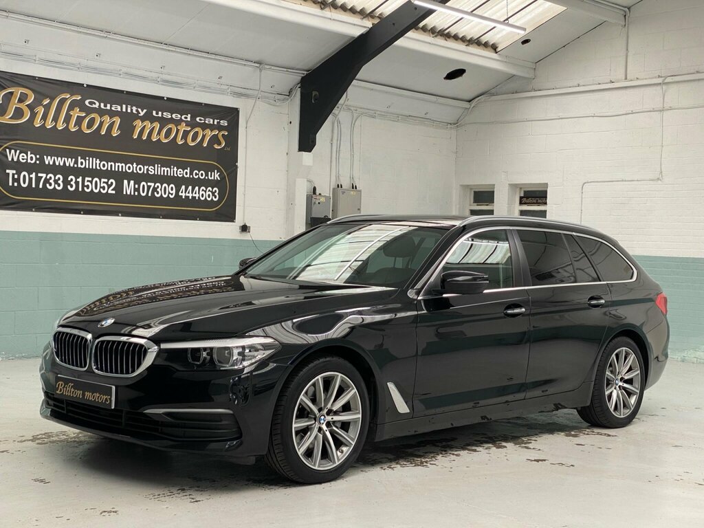 BMW 5 Series 2.0 520D Se Touring Euro 6 Ss Black #2