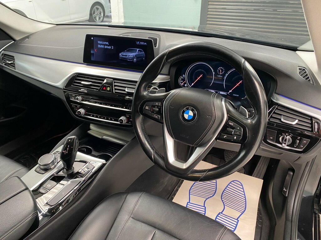 BMW 5 Series 2.0 520D Se Touring Euro 6 Ss Black #3