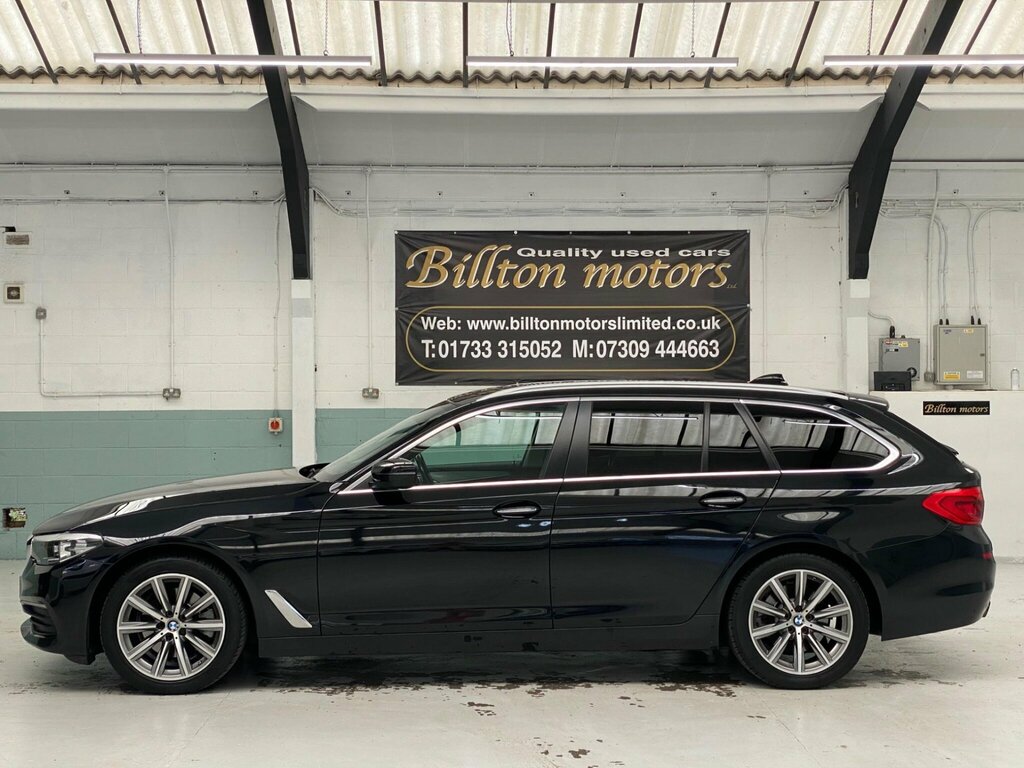 BMW 5 Series 2.0 520D Se Touring Euro 6 Ss Black #6