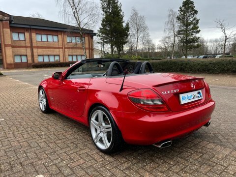 Mercedes-Benz SLK 1.8 Slk200k Tiptronic Red #4