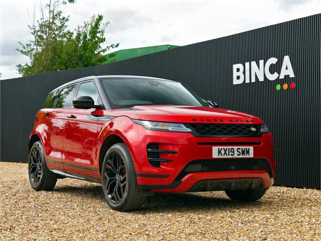 Land Rover Range Rover Evoque Rover Evoque R-dyn Hse D A Red