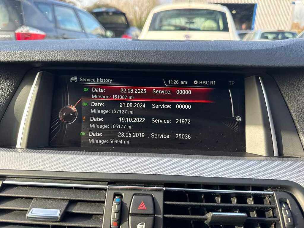 BMW 5 Series Saloon 520D M Sport 2015 White #40