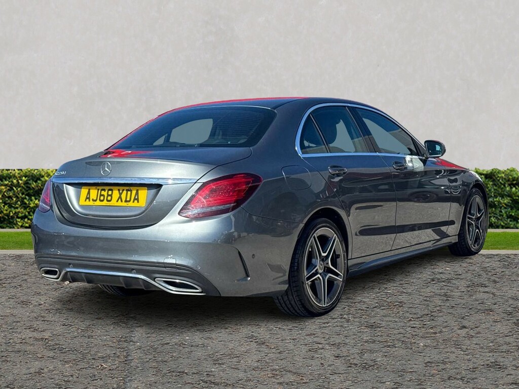 Mercedes-Benz C Class C220d Amg Line Premium 9G-tronic AJ68XDA Grey #3