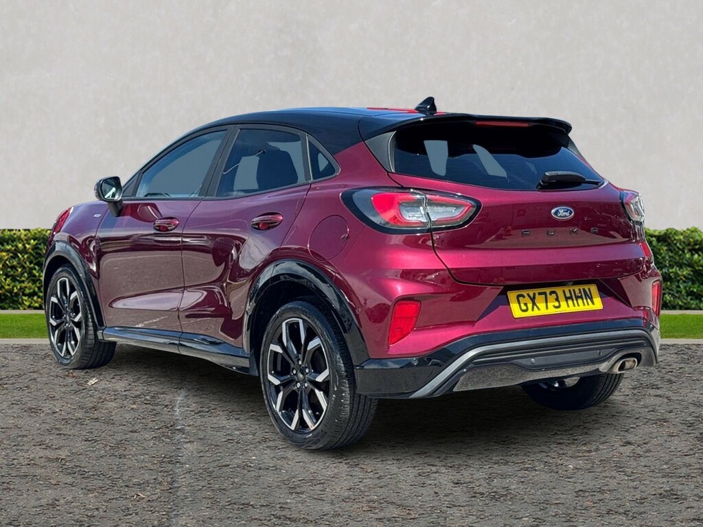 Ford Puma 1.0 Ecoboost Hybrid Mhev Vivid Ruby Edition GX73HHN Red #5