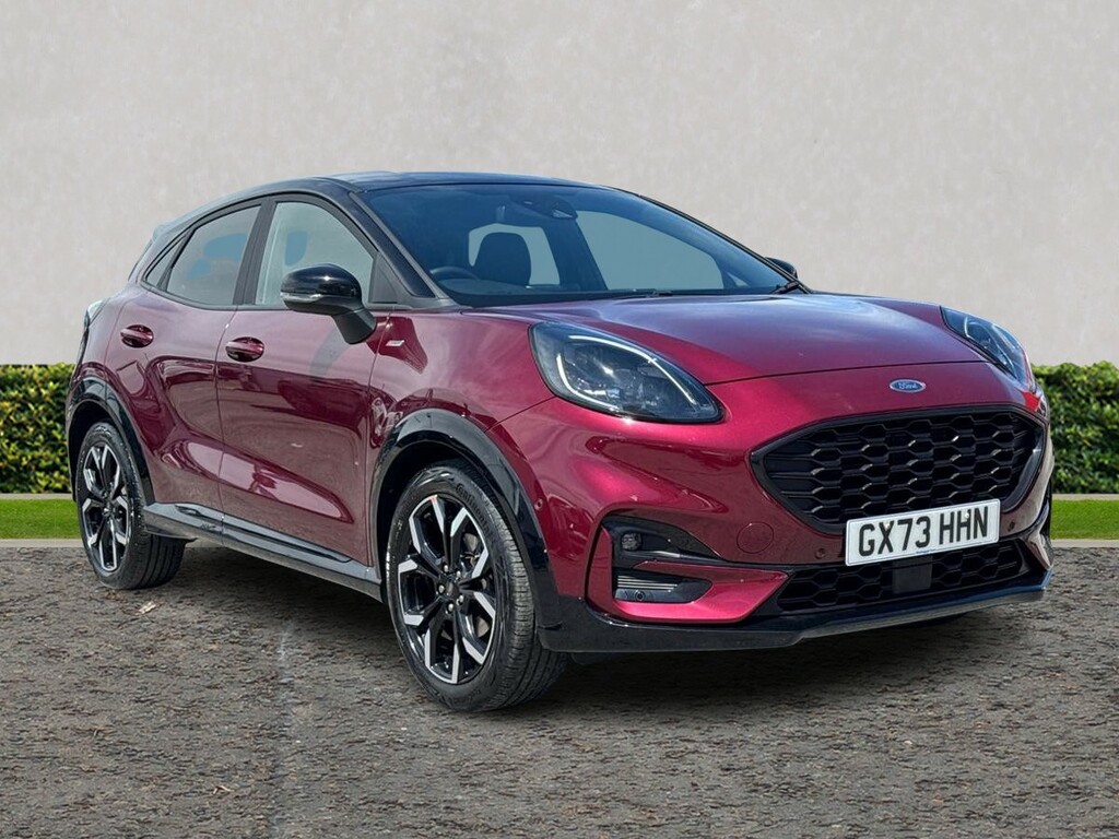 Ford Puma 1.0 Ecoboost Hybrid Mhev Vivid Ruby Edition Red