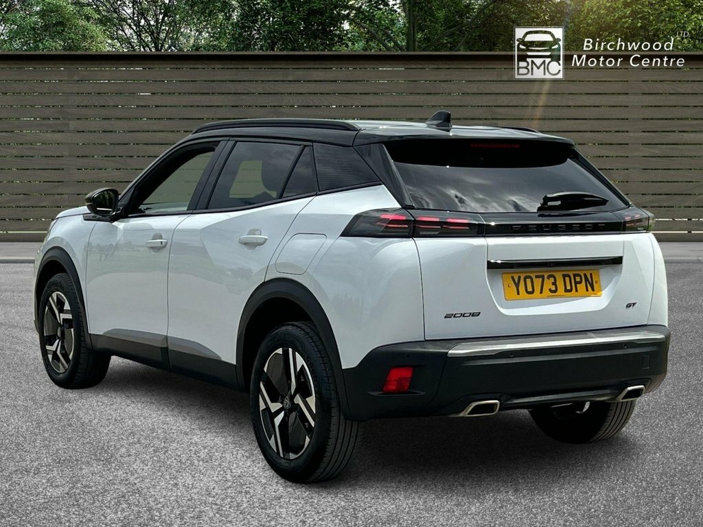 Peugeot 2008 1.2L Gt YO73DPN White #5