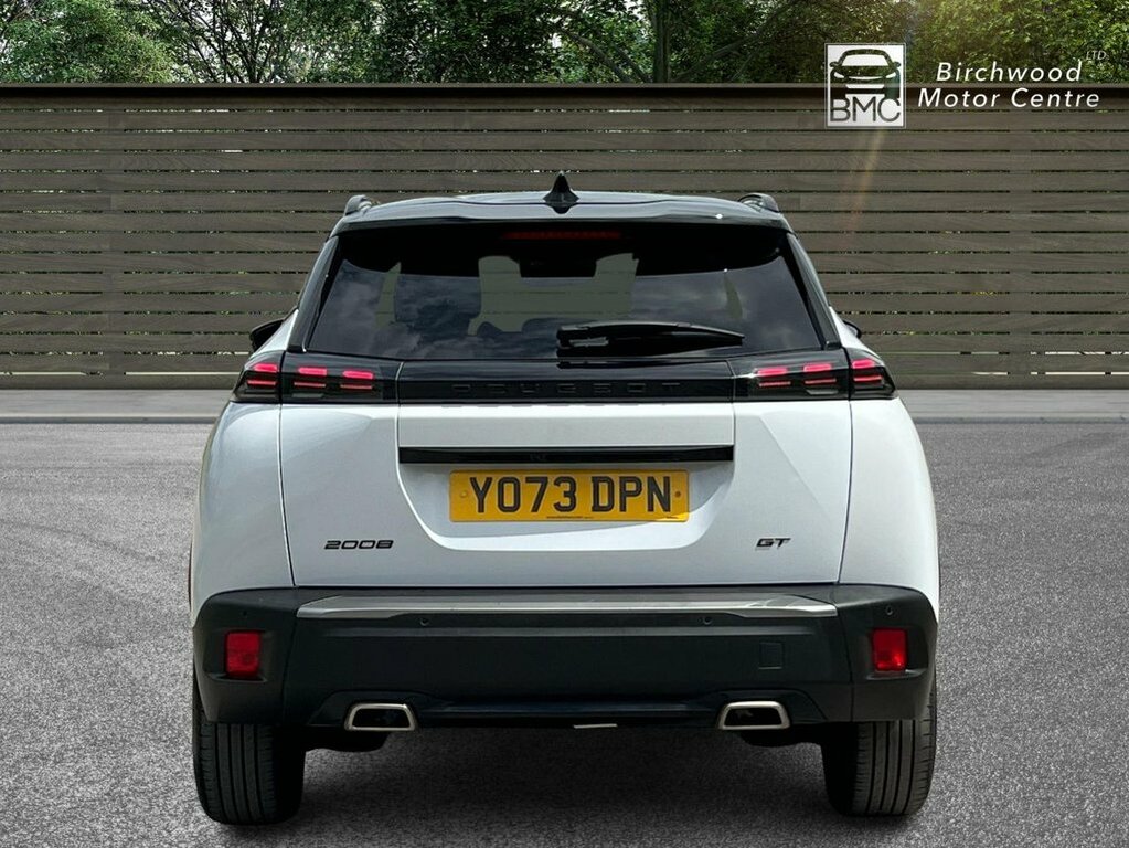 Peugeot 2008 1.2L Gt YO73DPN White #6
