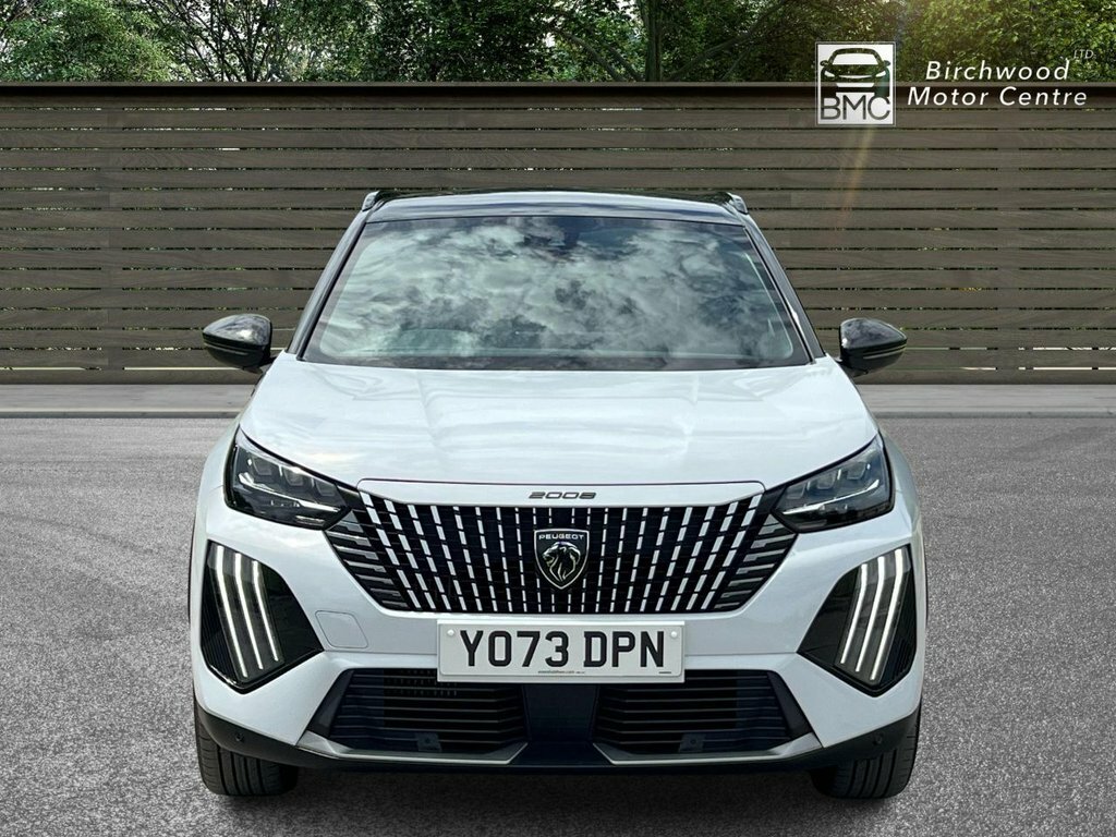 Peugeot 2008 1.2L Gt YO73DPN White #2