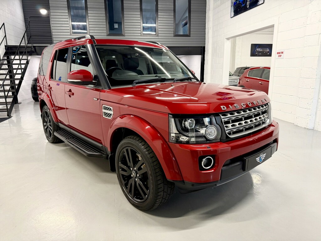 Land Rover Discovery 4 Suv 3.0 Sd V6 Hse Luxury 201565 OY65NLG Red