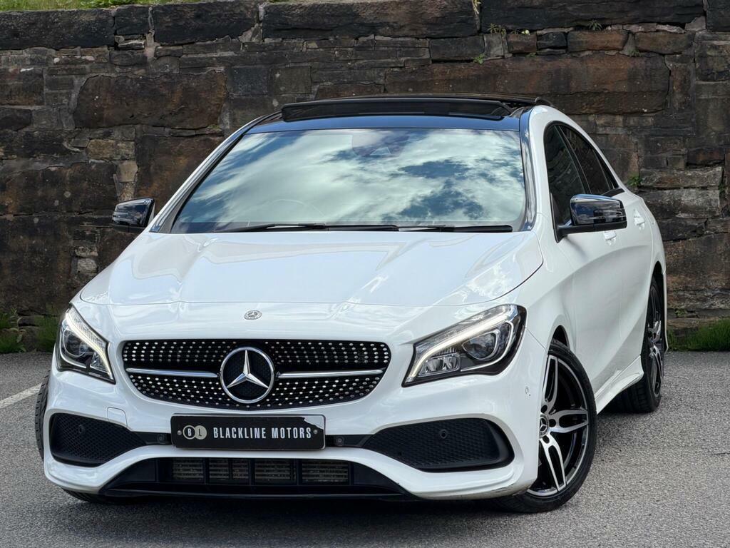 Mercedes-Benz CLA Class 2.1 Cla220d Amg Line Coupe 7G-dct Euro 6 S S White #3