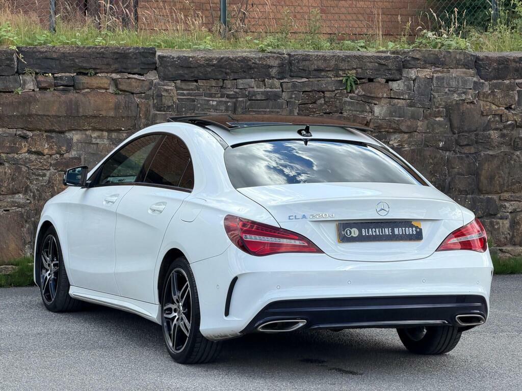 Mercedes-Benz CLA Class 2.1 Cla220d Amg Line Coupe 7G-dct Euro 6 S S White #5