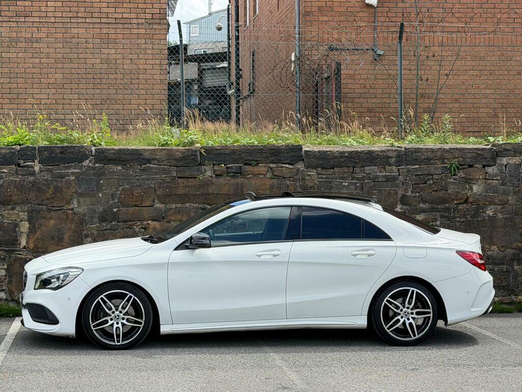 Mercedes-Benz CLA Class 2.1 Cla220d Amg Line Coupe 7G-dct Euro 6 S S White #4