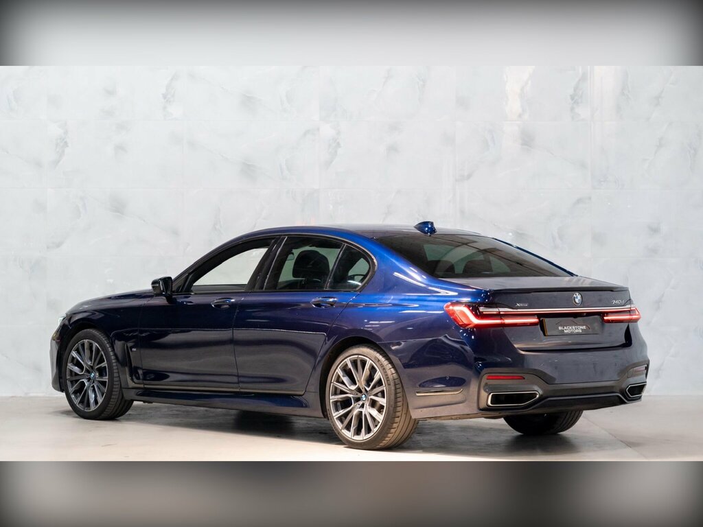 BMW 7 Series 3.0 740D M Sport Xdrive Euro 6 Ss Blue #5