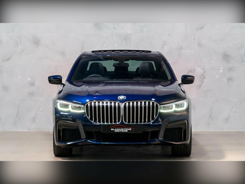 BMW 7 Series 3.0 740D M Sport Xdrive Euro 6 Ss Blue #2