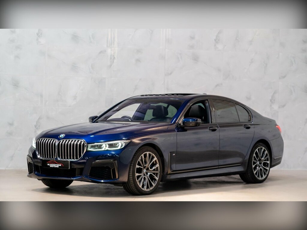 BMW 7 Series 3.0 740D M Sport Xdrive Euro 6 Ss Blue #3