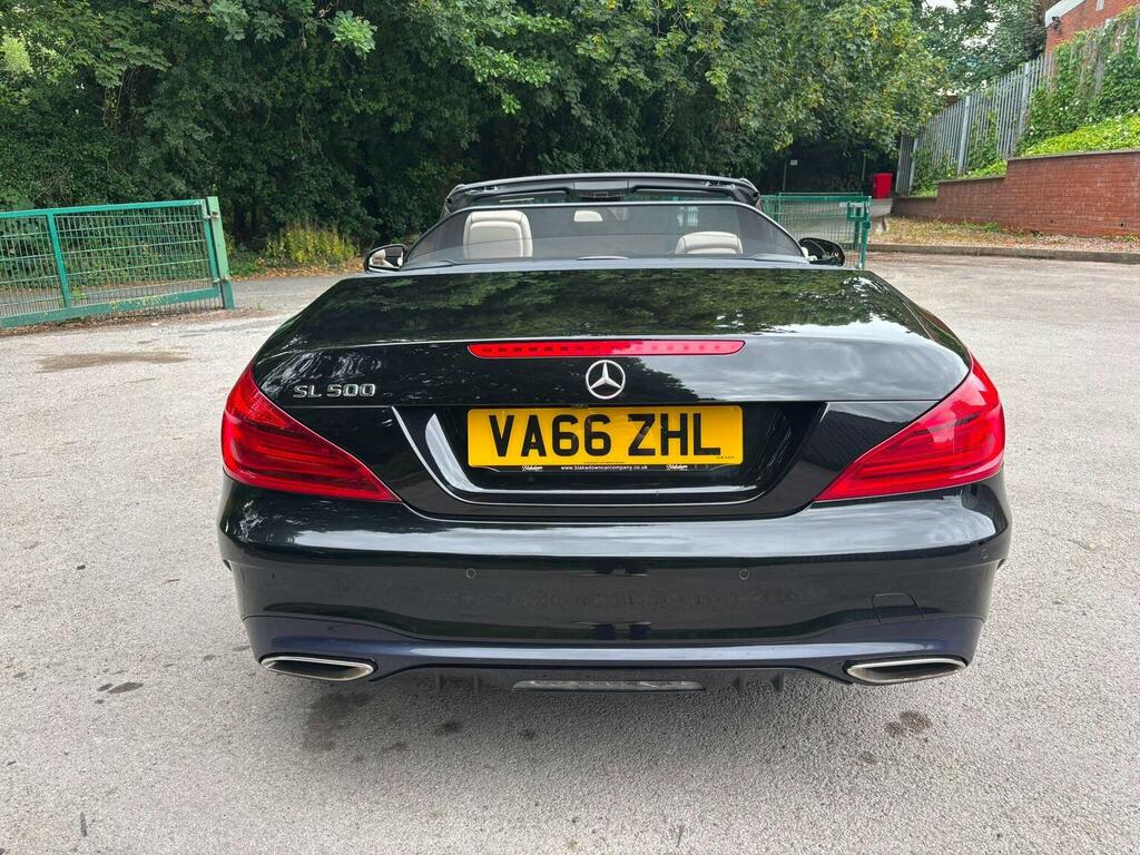Mercedes-Benz SL Class 4.7 Sl500 V8 Amg Line Roadster G-tronic Euro 6 S Black #6