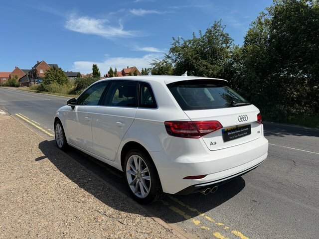 Audi A3 2.0 Tdi Sport Sportback Euro 6 LX17SZW White #6