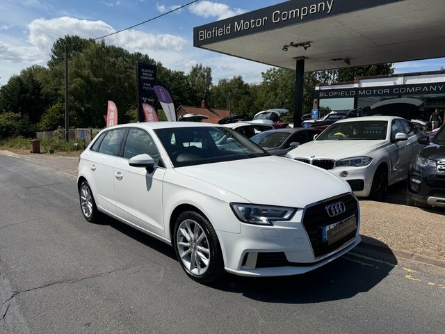 Audi A3 2.0 Tdi Sport Sportback Euro 6 LX17SZW White #3
