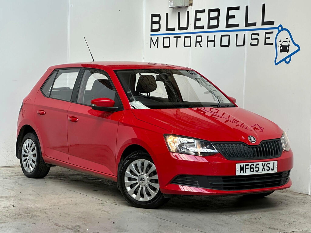 Skoda Fabia 1.0 S Euro 6 Ss Red