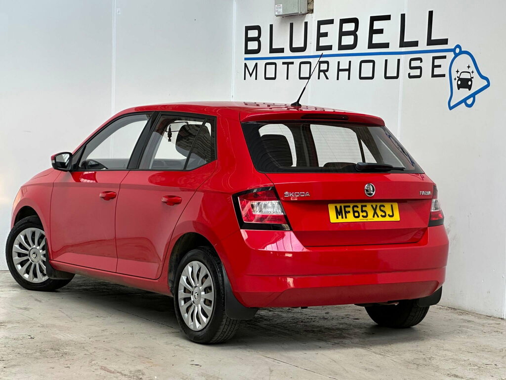 Skoda Fabia 1.0 S Euro 6 Ss Red #4