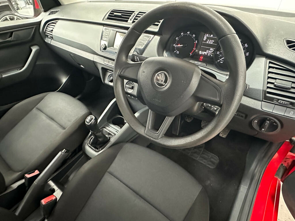 Skoda Fabia 1.0 S Euro 6 Ss Red #3