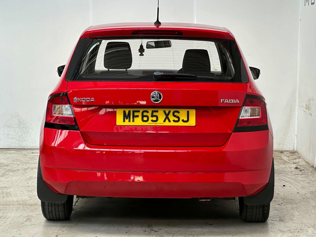 Skoda Fabia 1.0 S Euro 6 Ss Red #5