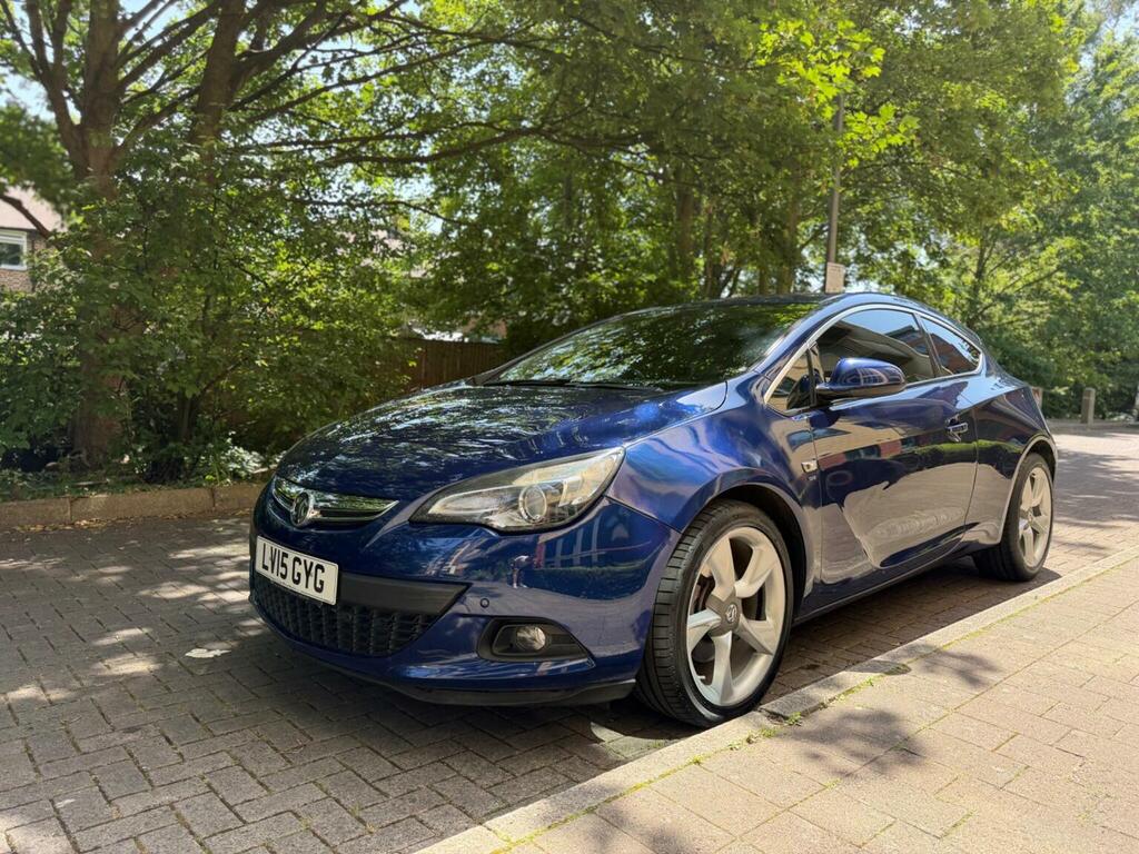 Vauxhall Astra GTC 1.4I Turbo Sri Euro 6 Ss Blue #3