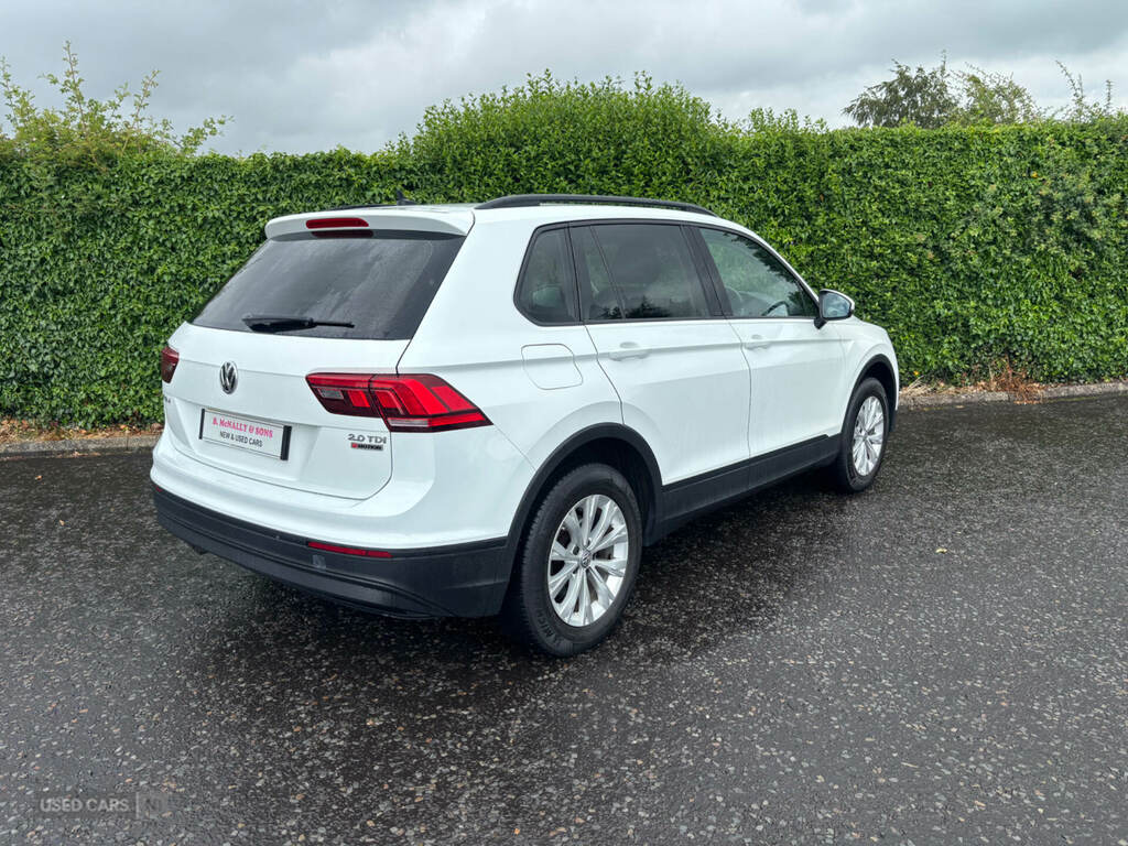 Volkswagen Tiguan 2.0 Tdi 150 4Motion S Dsg YM17FWG White #2