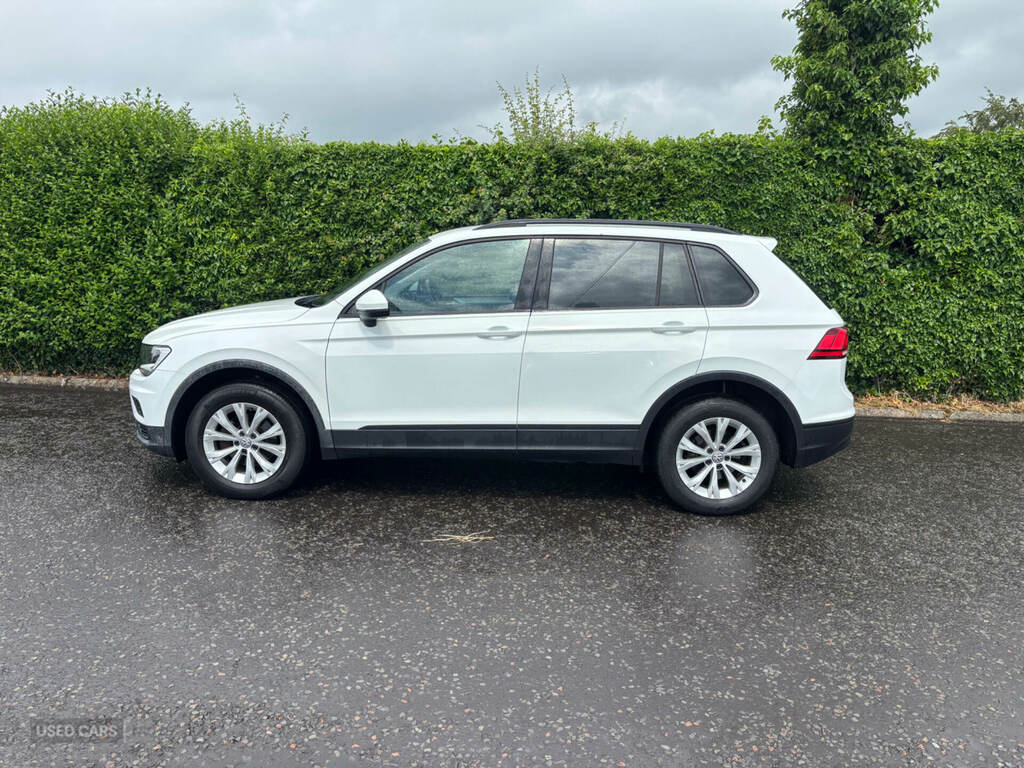 Volkswagen Tiguan 2.0 Tdi 150 4Motion S Dsg YM17FWG White #3