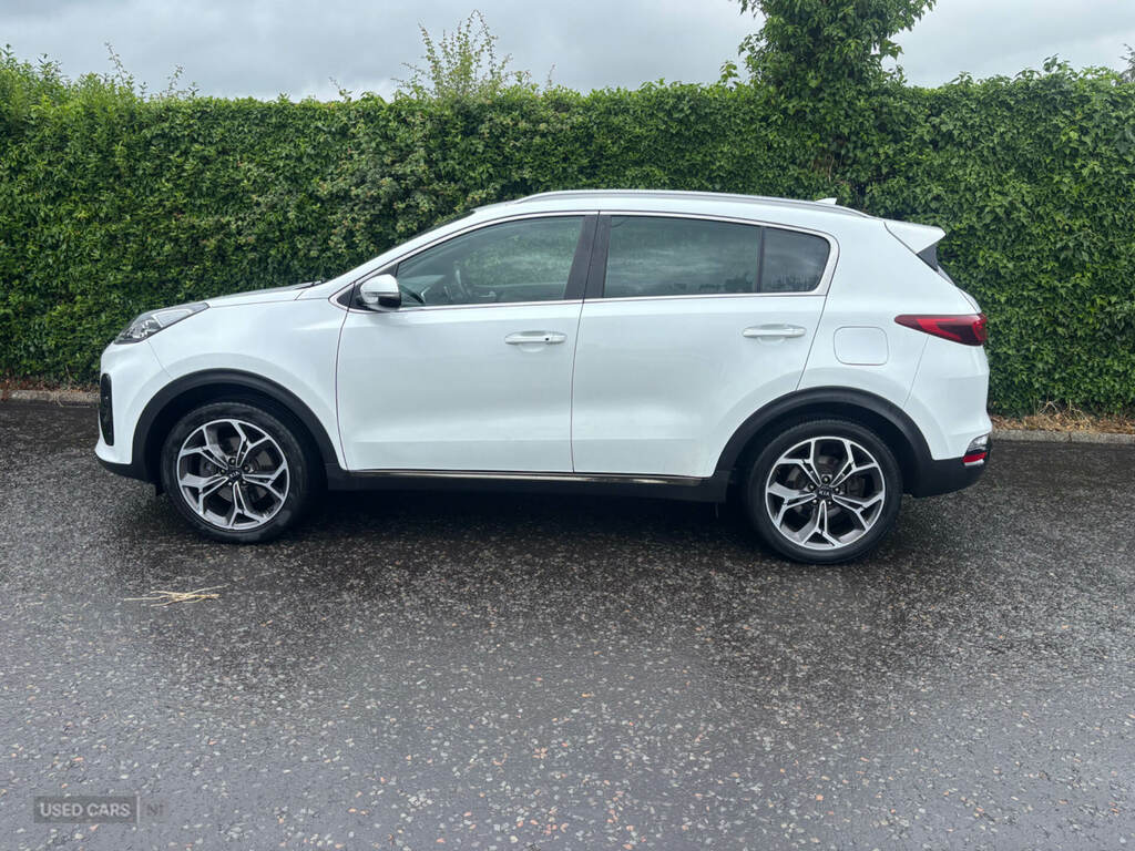 Kia Sportage 1.6 Crdi Isg Gt-line OGZ6769 White #3