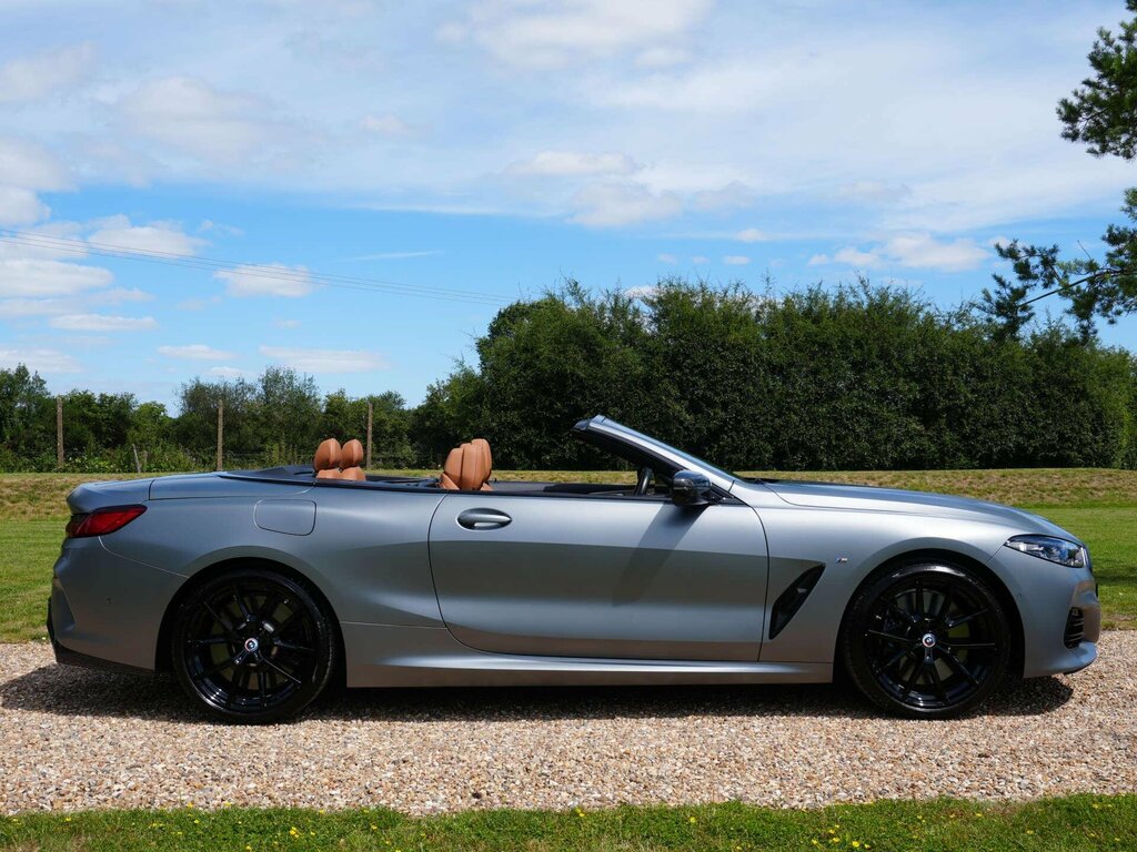 BMW 8 Series 4.4 M850i V8 Convertible Steptronic Xdr Grey #3