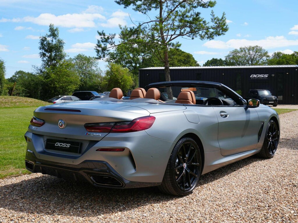 BMW 8 Series 4.4 M850i V8 Convertible Steptronic Xdr Grey #4