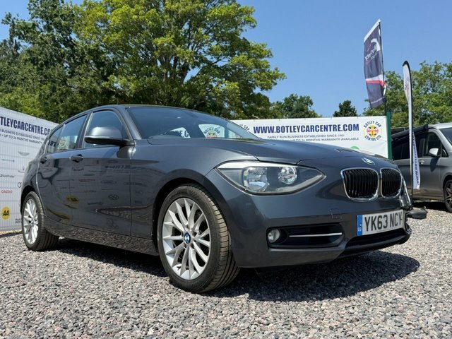 BMW 1 Series 2.0 120D Sport Hatchback Euro 5 YK63NCY Grey #2